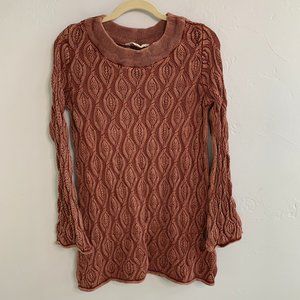 Soft Surroundings Snow Wash Knit Sweater M